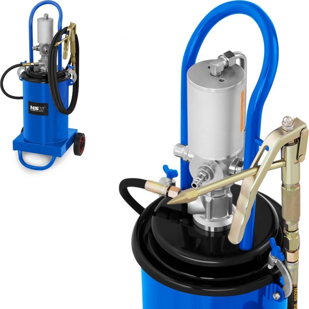 MSW Smarownica towotnica pneumatyczna do maszyn 40:1 12L ZESTAW