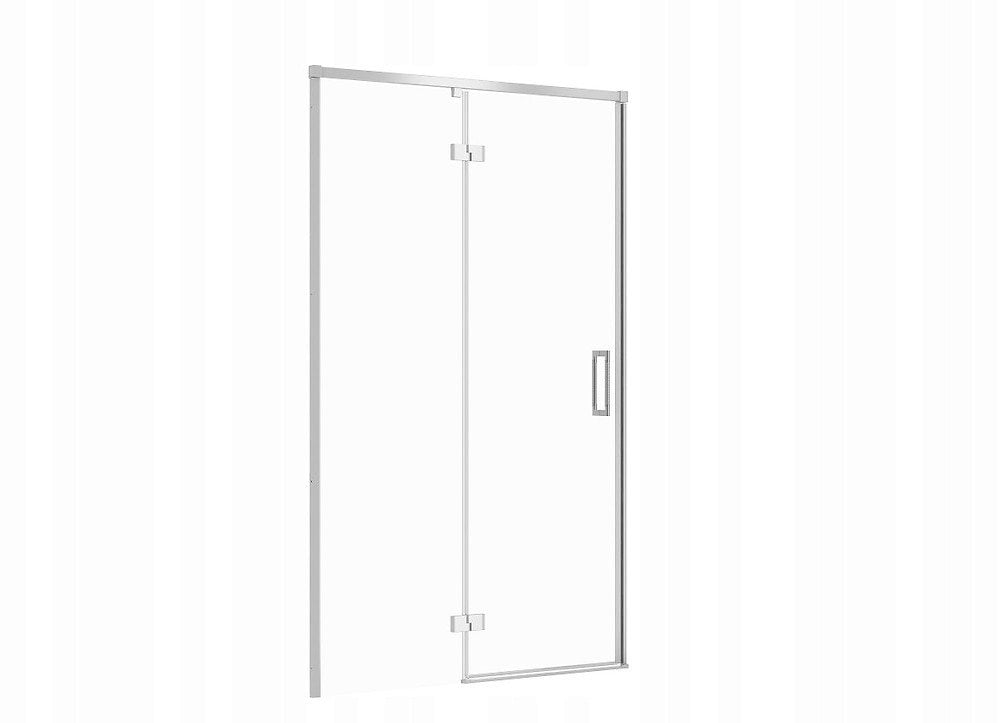 Cersanit (drzwi do kabin) DRZWI NA ZAWIASACH KABINY PRYSZNICOWEJ LARGA CHROM 120X195 LEWE TRANS. (S932-122)