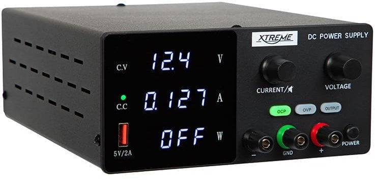 Zasilacz laboratoryjny SPPS-G305 30V/5A czarny