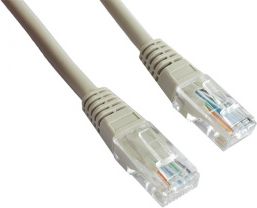 Gembird patch cord RJ45, kat. 5e, UTP, 1m, czarny (PP12-1M/BK)