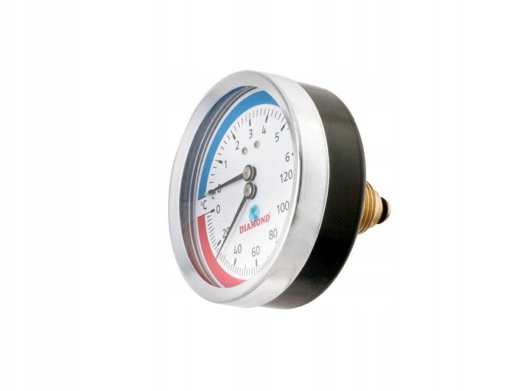 Diamond termomanometr TYP:420 tył ART.420-P.80-120