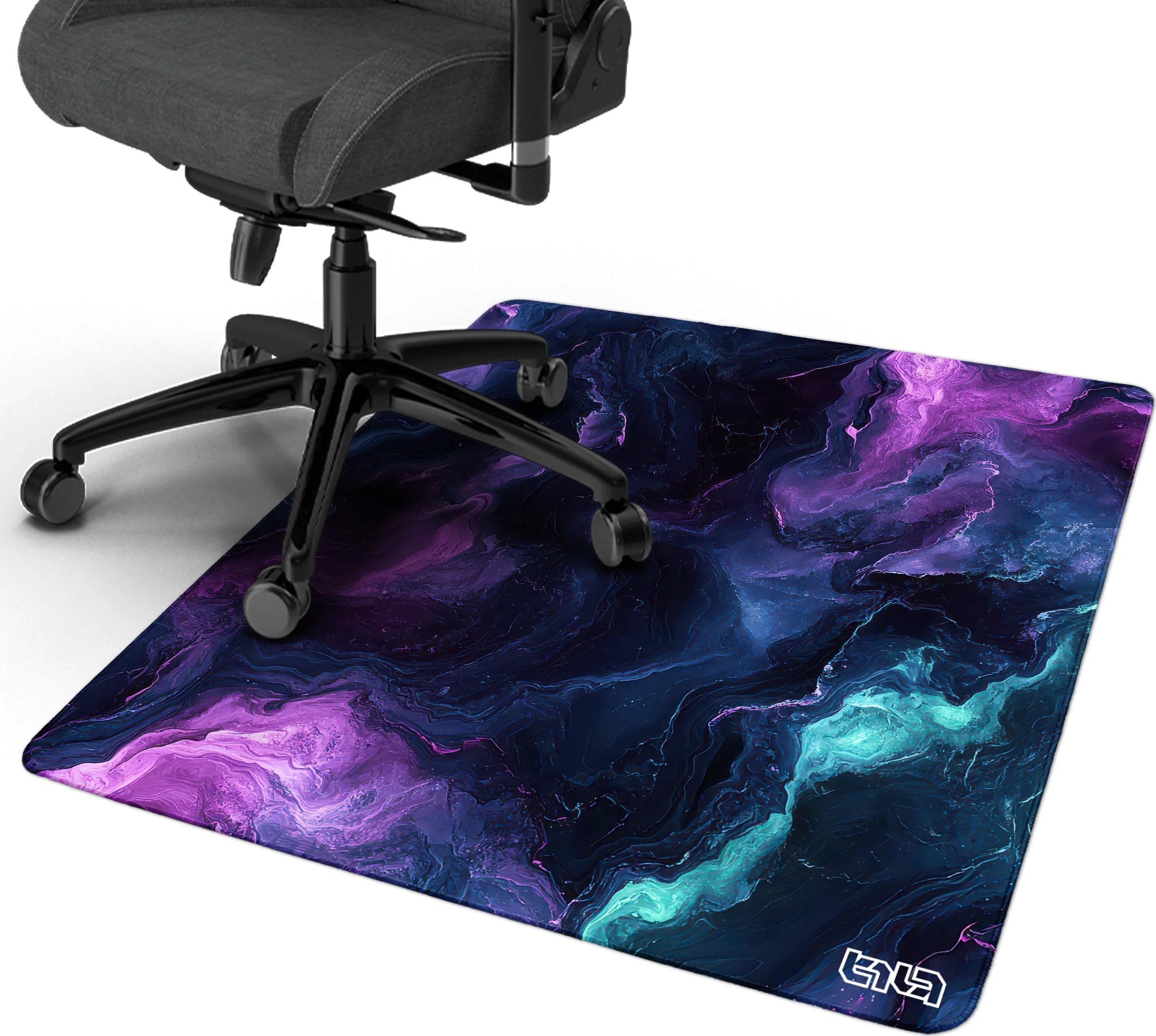 Tilt Mata pod Krzesło Galaktyczna Mgła 100x100