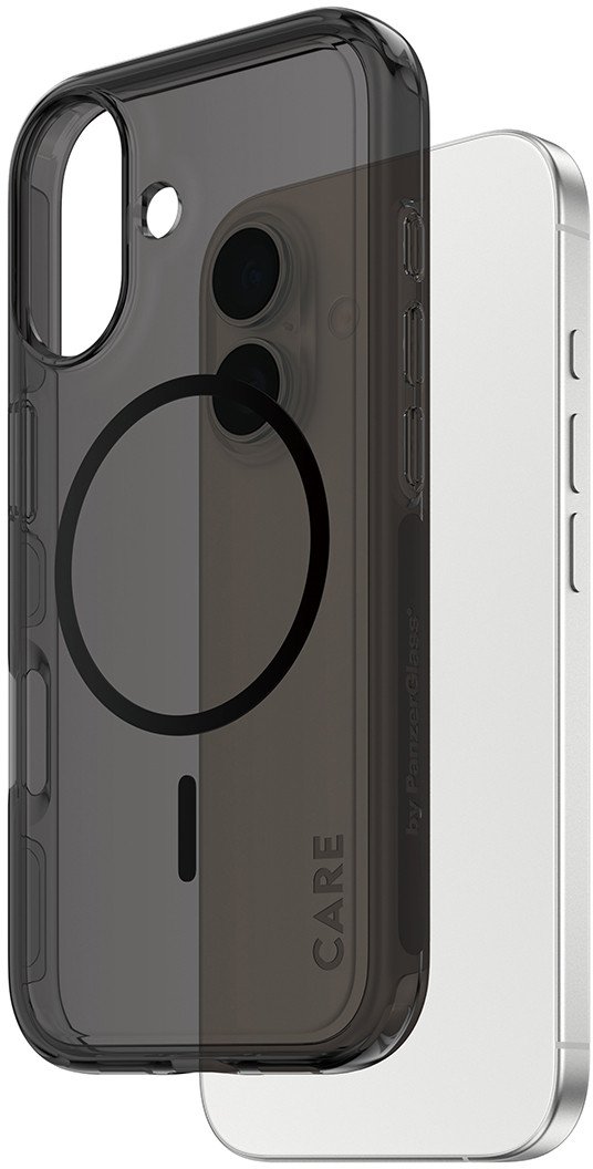 PanzerGlass CARE by Flagship Urban Explorer case in Black MagSafe for iPhone 17 smoke