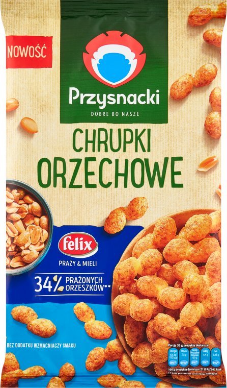 Przysnacki Przysnacki Chrupki orzechowe 100 g