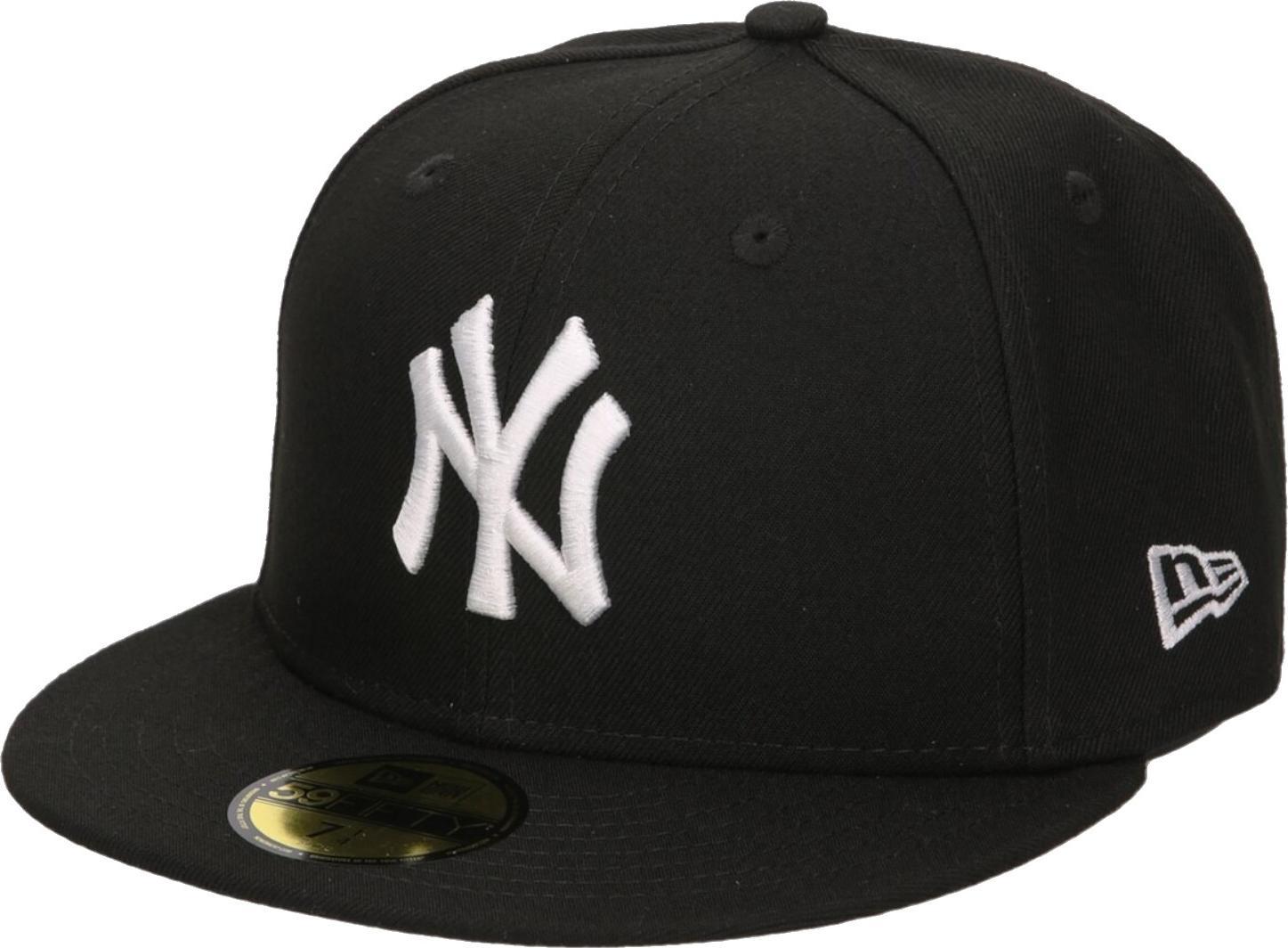 New Era New York Yankees MLB Basic Cap 10003436 Czarne 7 1/4