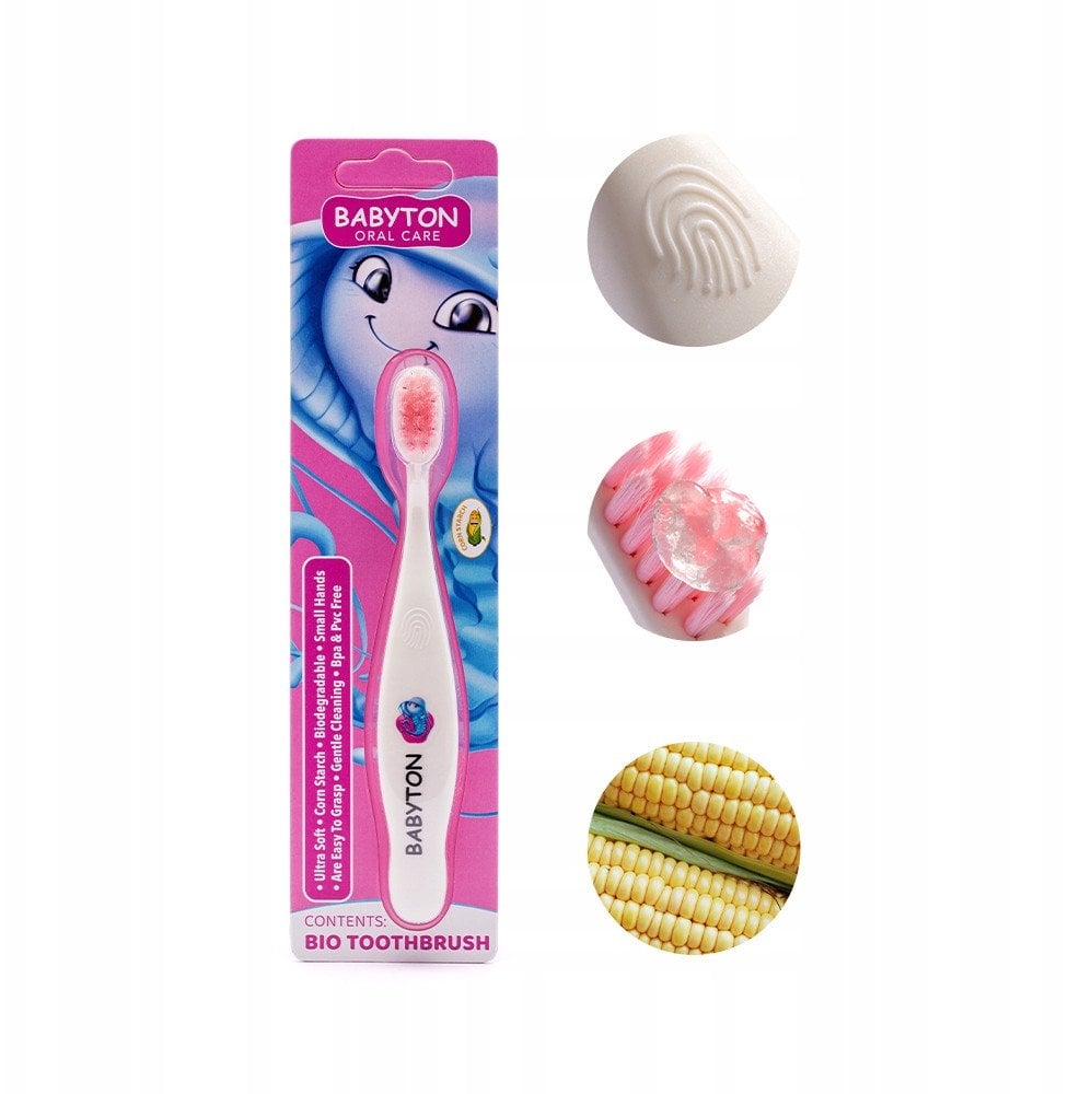 Babyton, Bio Szczoteczka do zębów, Meduza, 12m+