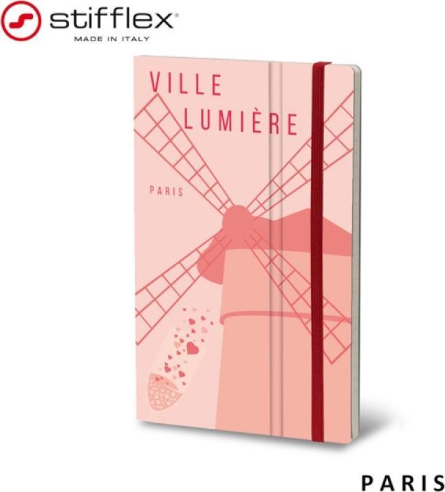 Stifflex Notatnik STIFFLEX, 13x21cm, 192 strony, Paris