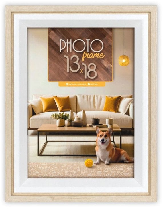 Ramka ZEP Bologna cream 20x30 Drewno Ramka na zdjęcia BG623C