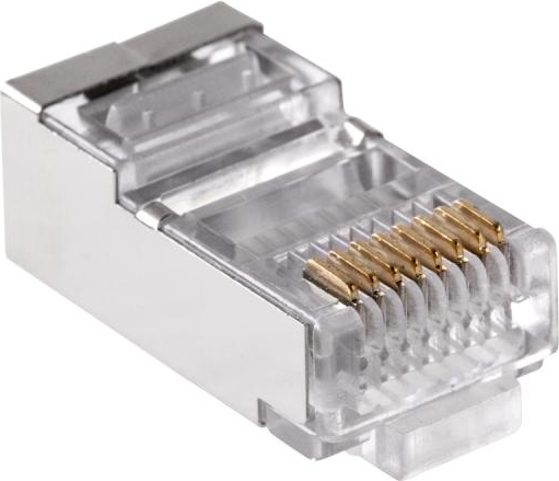 LechPol Wtyk telefoniczny RJ45 8P8C + Ekran (TEL0005)