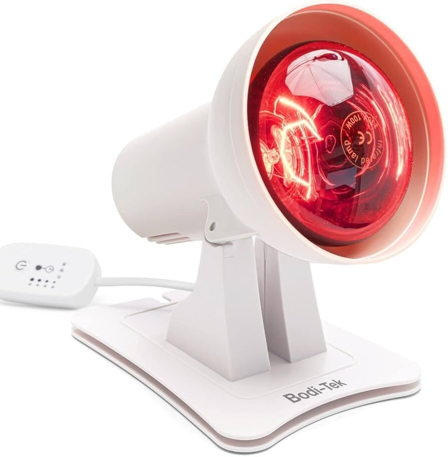 LAMPA ZE ŚWIATŁEM PODCZERWONYM PODCZERWIEŃ BODI-TEK INFRARED HEAT LAMP BT-LAMH