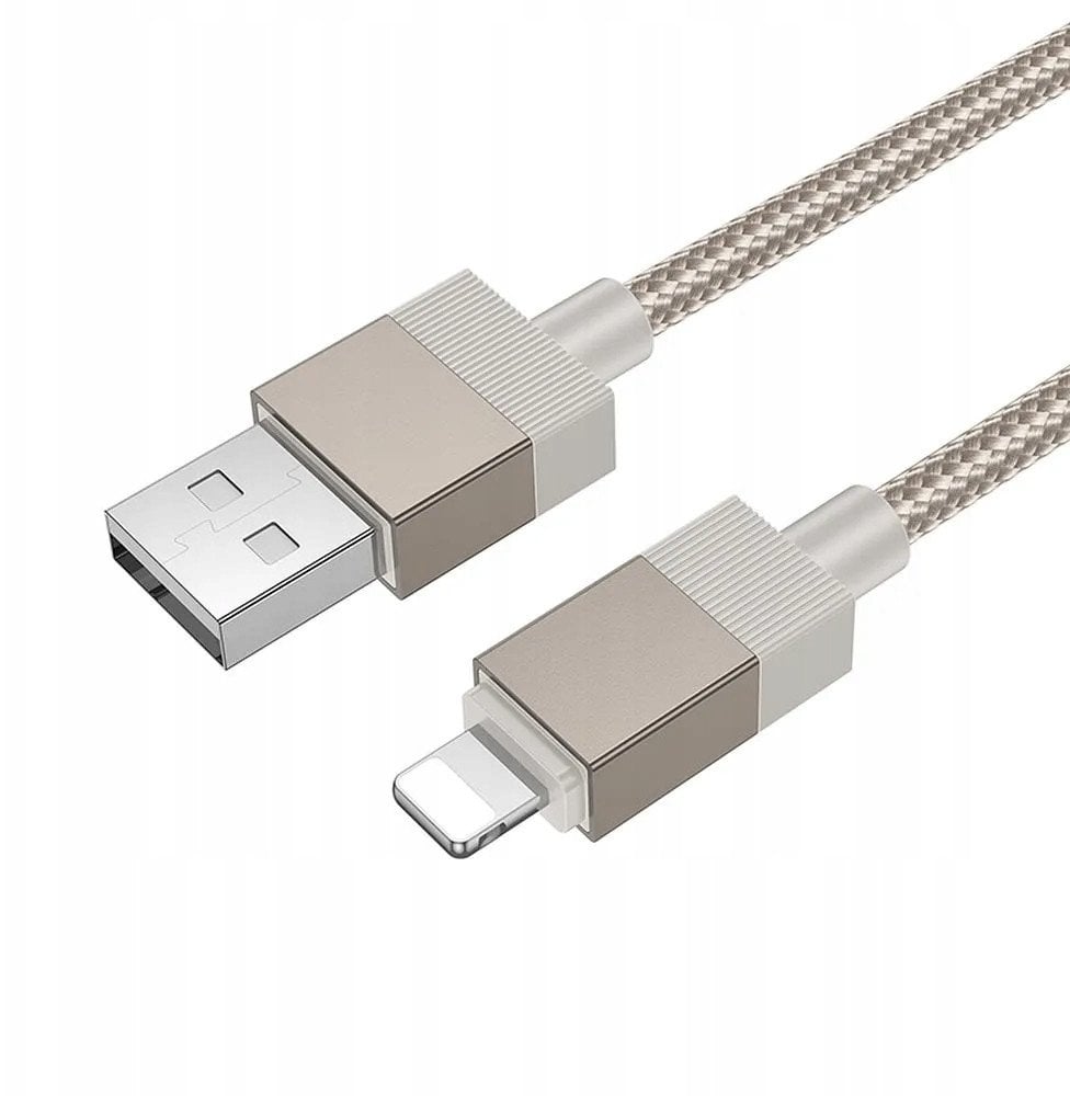 Kabel USB A do Lightning Hoco 2,4A 1 m X110 złoty