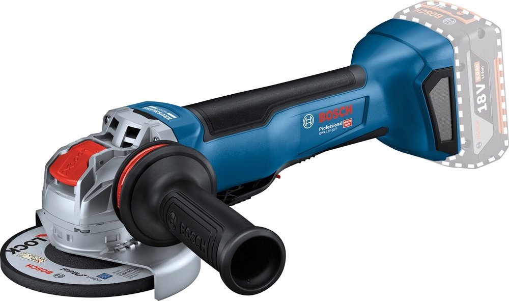 Szlifierka Bosch Bosch X-LOCK cordless angle grinder GWX 18V-10 P Professional solo, 18Volt (blue/black, without battery and charger)