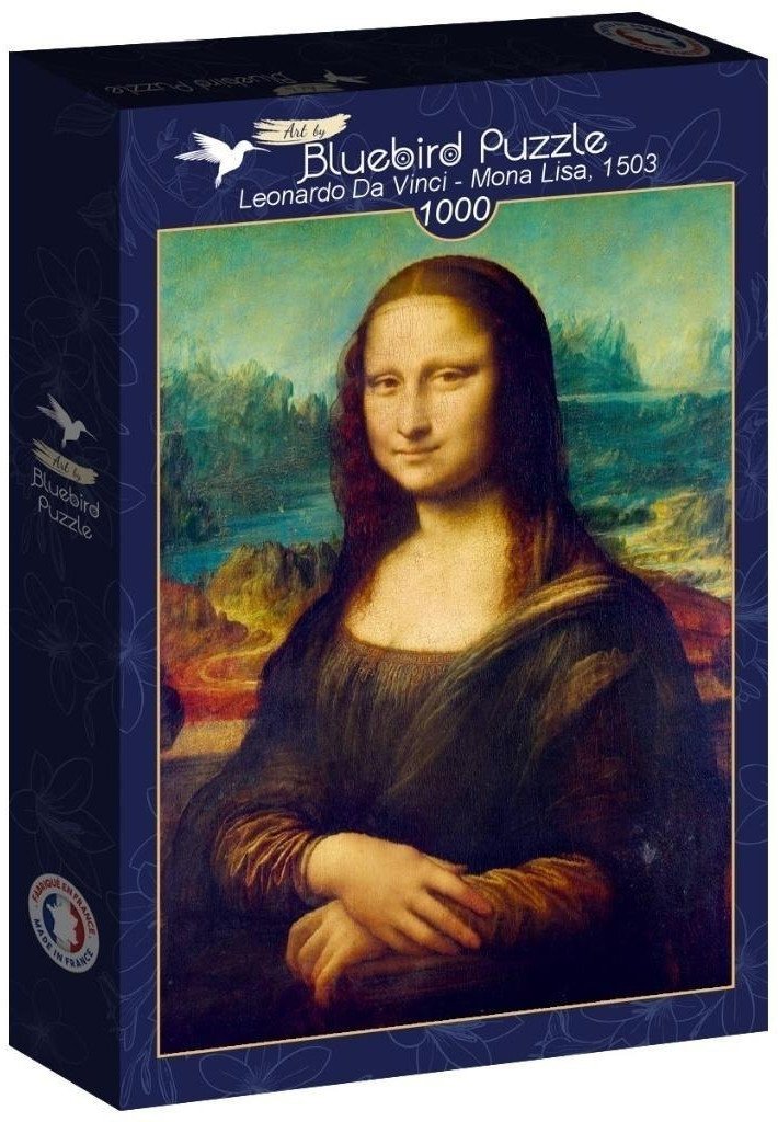 Puzzle 1000 Leonardo Da Vinci Mona Lisa, 1503