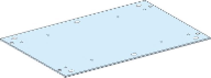 Schneider Pokrywa pełna 650x400mm IP30 LVS08436