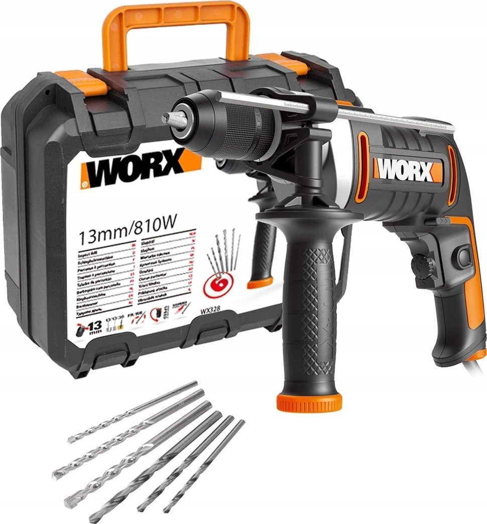 Wiertarka Worx WX328 810W udarowa