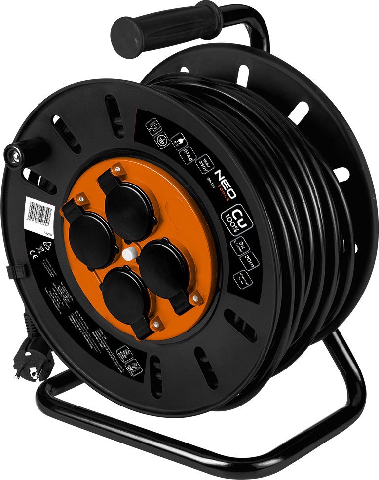 Neo Przedłużacz bębnowy 30m 3x2.5mm2 (TOP-90-173)