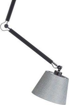 Lampa wisząca Azzardo Regulowana lampa wisząca Zyta do gabinetu czarna szara
