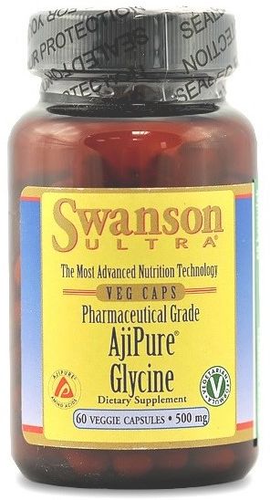 Swanson AJiPure Glicyna 60 kapsułek