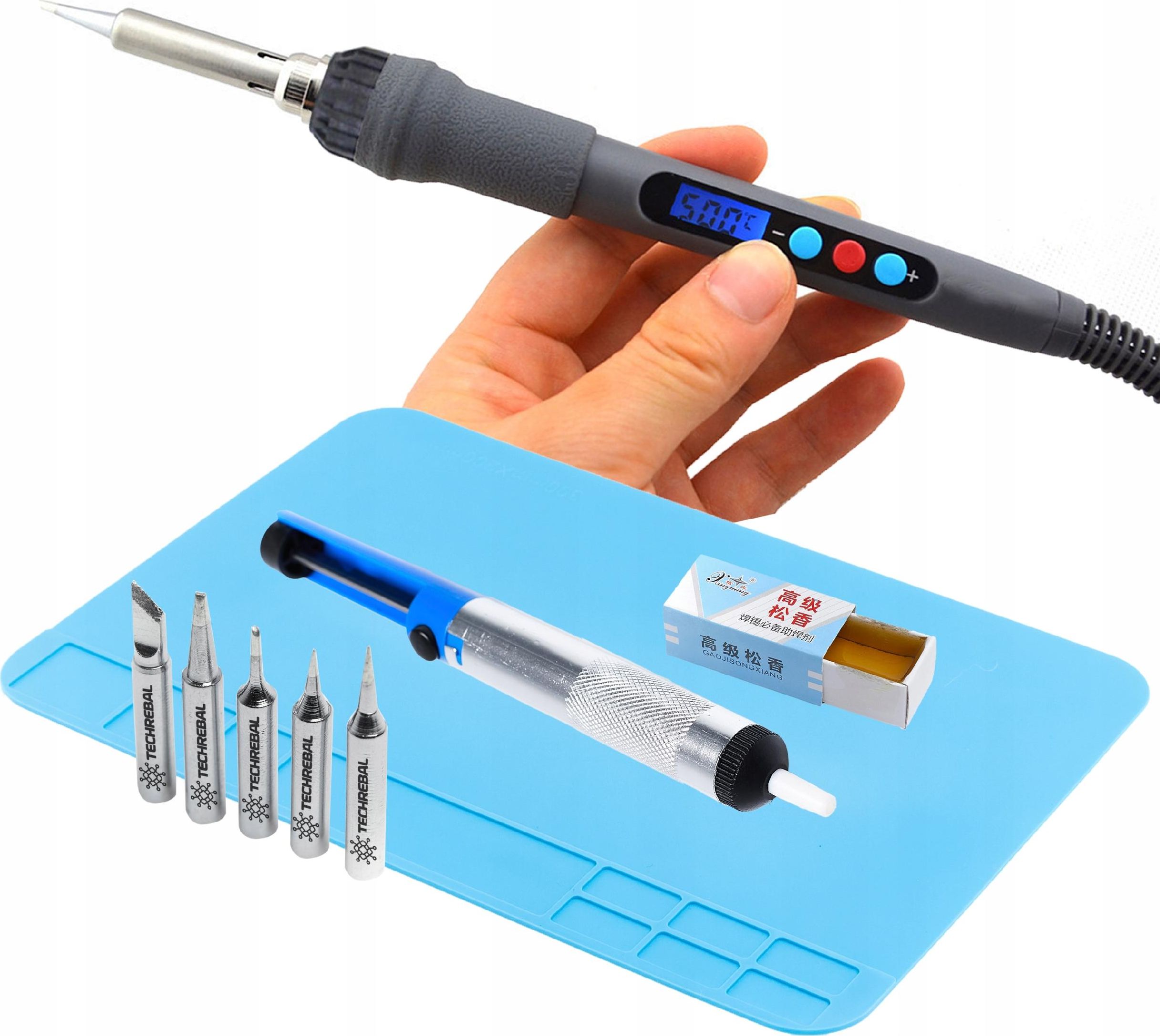 Techrebal Lutownica 60W KIT25