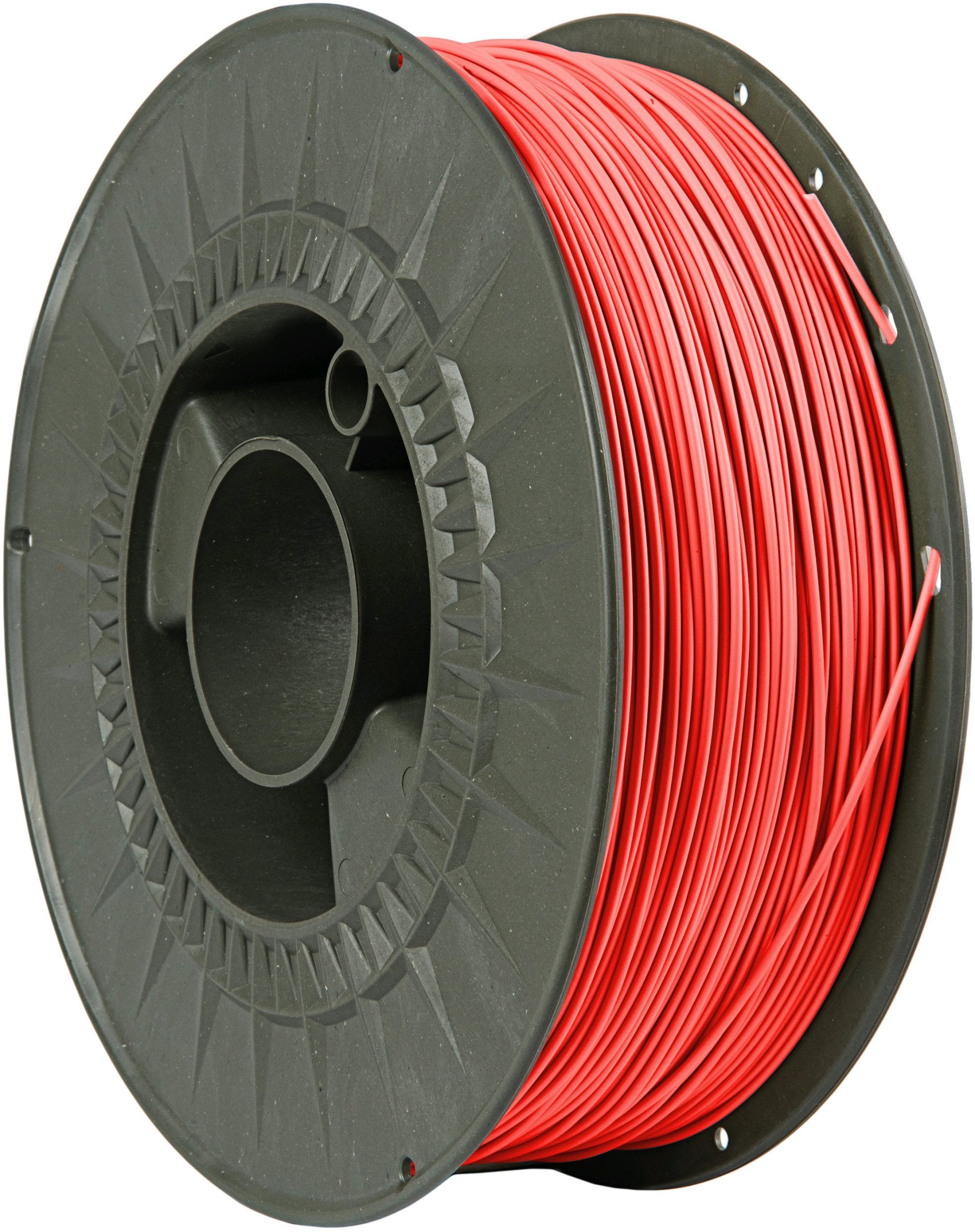 C-Tech C-TECH Nawój filamentowy (filament) ESSENTIAL LINE, PLA, czerwony, 1,75mm, 1kg