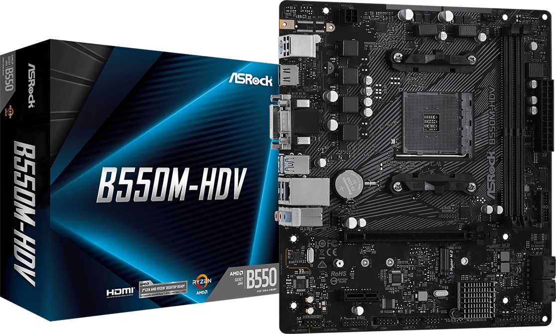 Płyta główna ASRock B550M-HDV