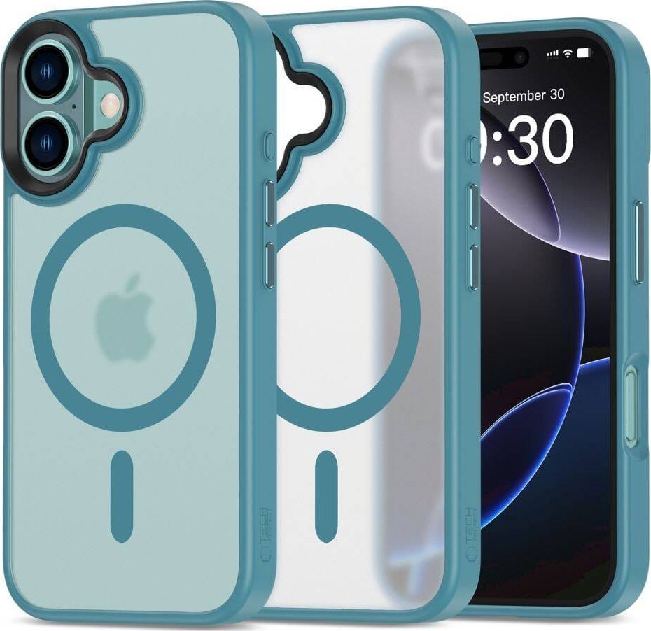 Tech-Protect Etui IPHONE 16 Tech-Protect Magmat MagSafe Matte Teal
