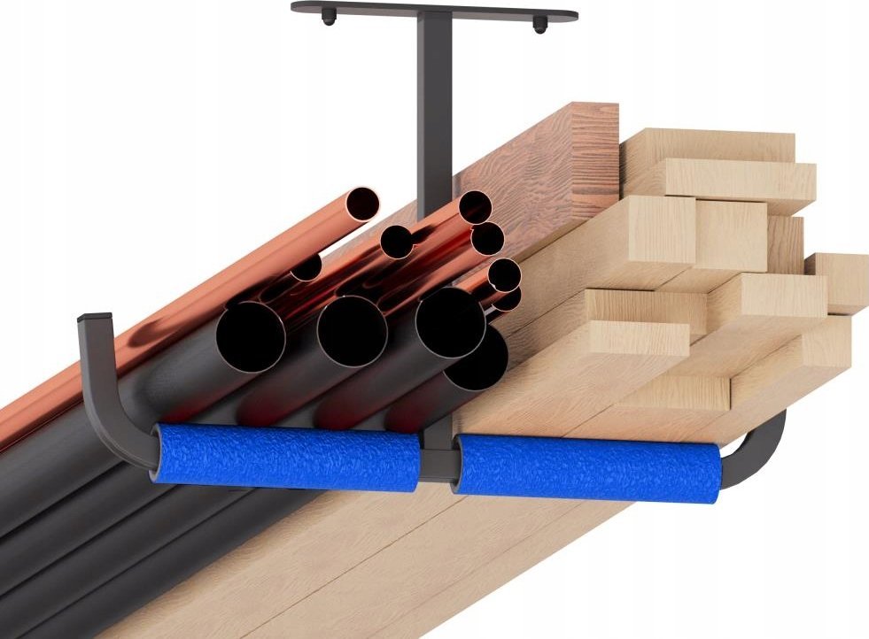 UCHWYT SUFITOWY NA DRABINĘ KAJAK ROWER DREWNO