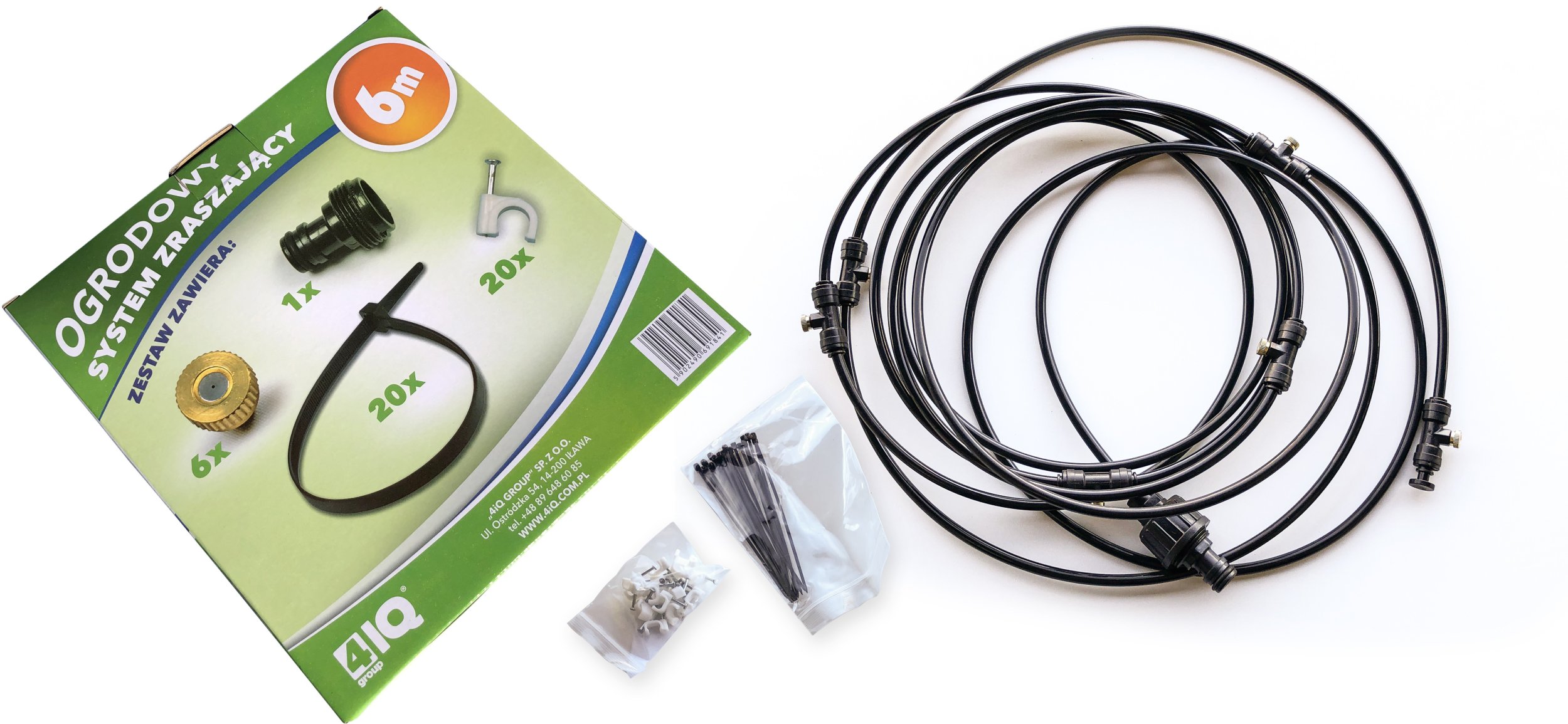 Ogrodowy system zraszający PREMIUM 6m