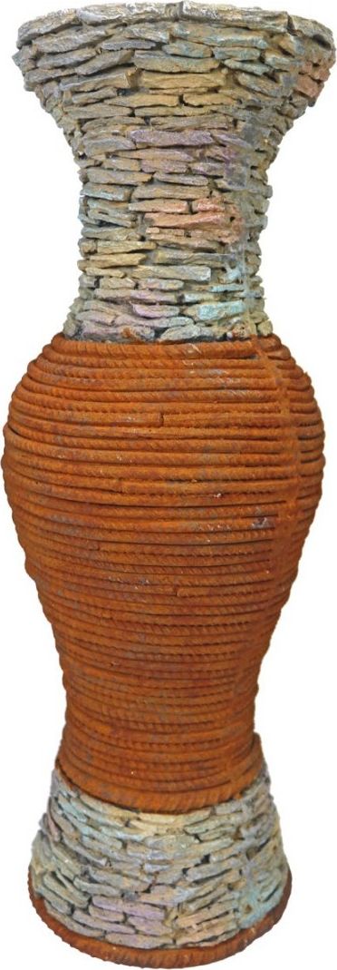 Saska Garden Waza ogrodowa 23,5x23x63,5cm