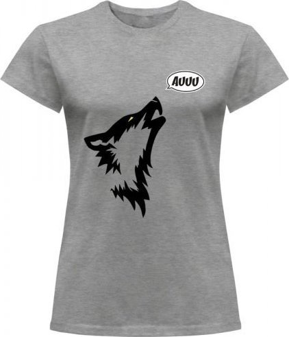 AUUU T-SHIRT DAMSKI 100% Bawełna