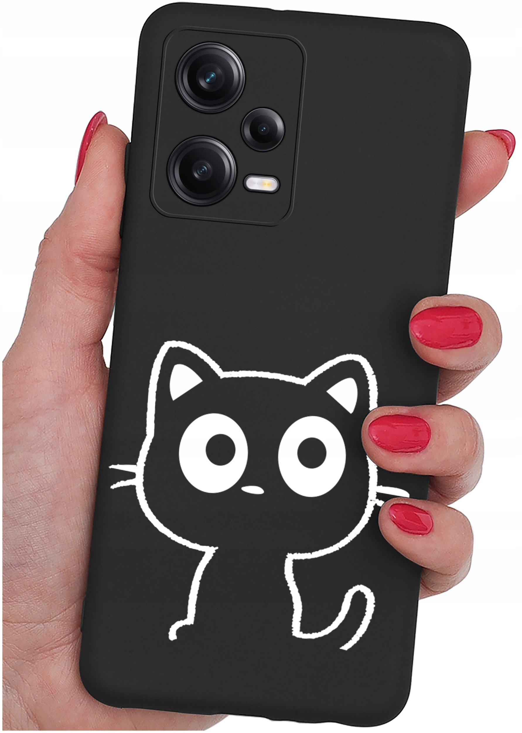 ETUI do Xiaomi Redmi Note 12 5G |Poco X5 5G | WZORY | SILIKONOWE MATT SZKŁO