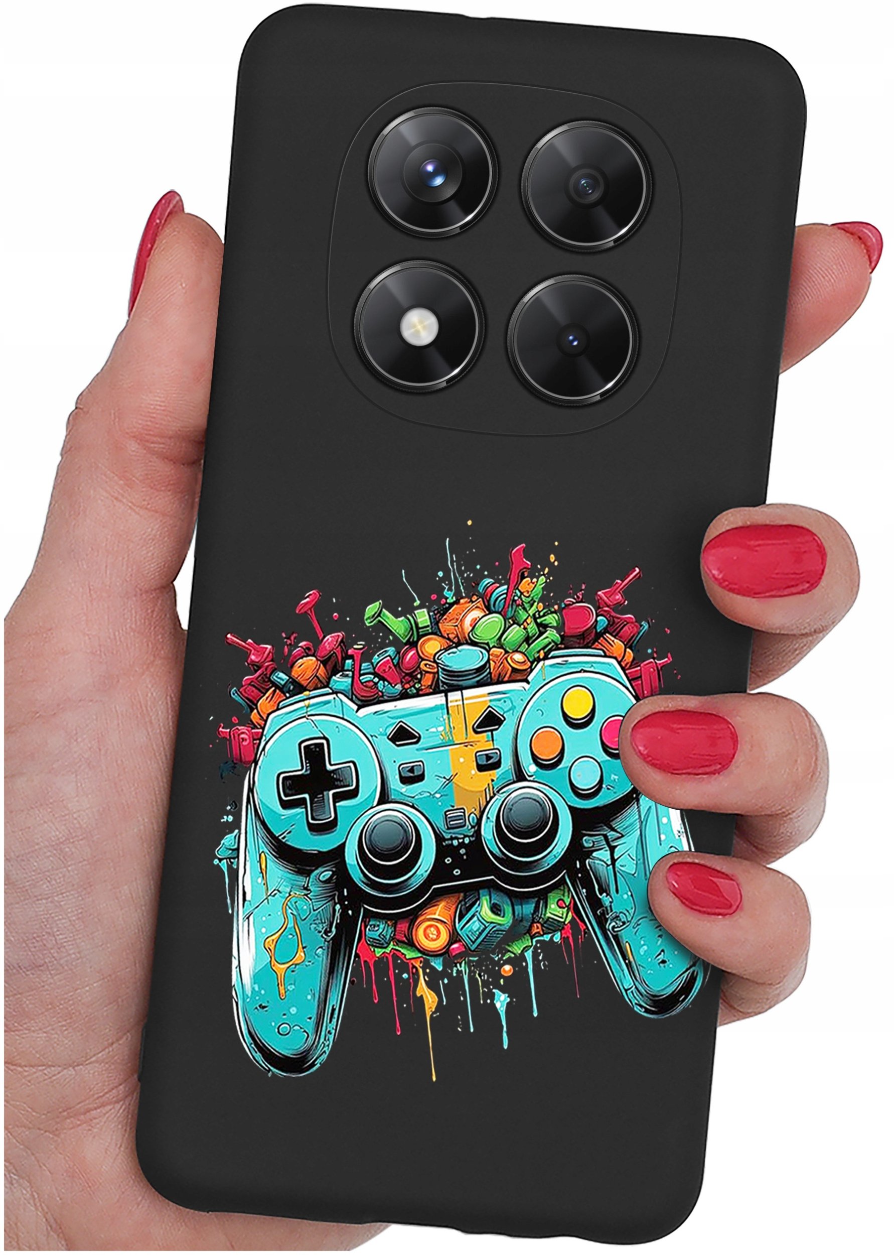 ETUI do Xiaomi Redmi Note 14 Pro 5G | WZORY | SILIKONOWE MATT CASE