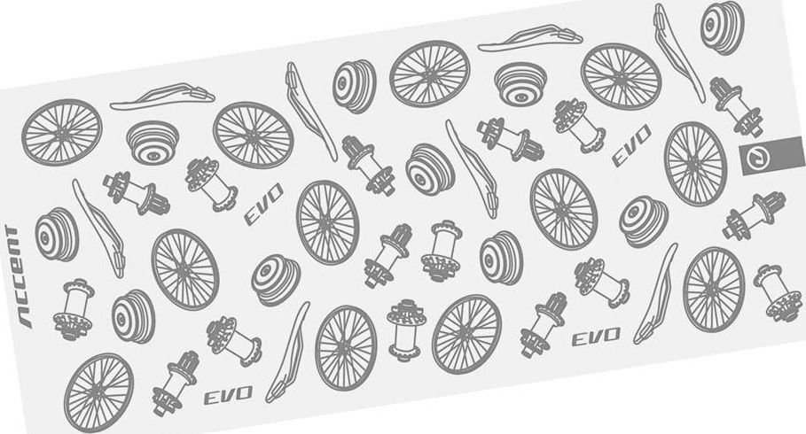 Accent Komin Accent EVO, biały, rozmiar uniwersalny