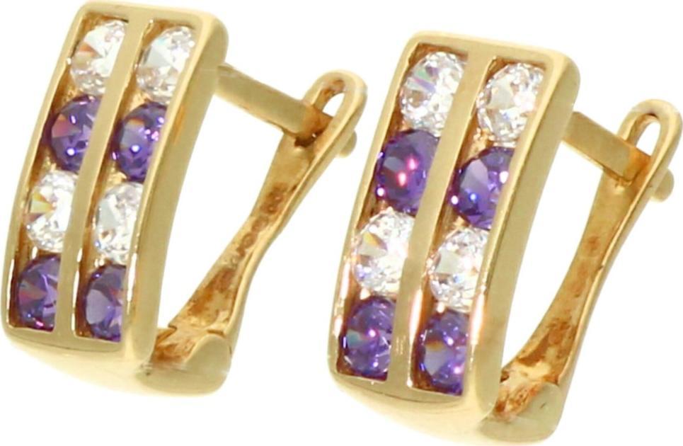 Rosanto Złote kolczyki 585 14k