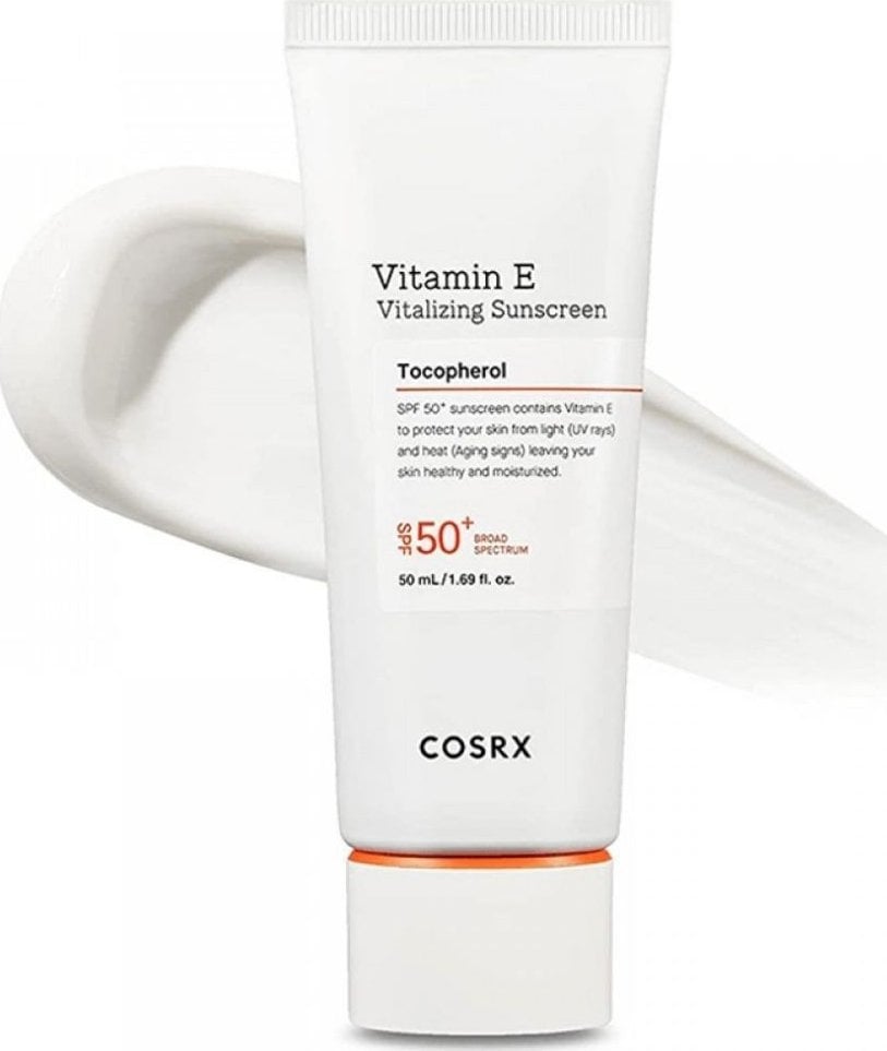COSRX Odżywczy krem przeciwsłoneczny z witaminą E SPF50+ - 50 ml