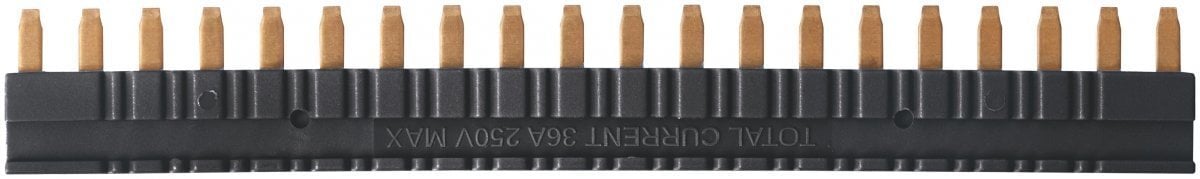 Złącze do przekaźników SIR6W i SIR6WB oraz gniazd 6Wi 6WB czarny 36A 250V AC JB20-1 złącze czarne 2615831