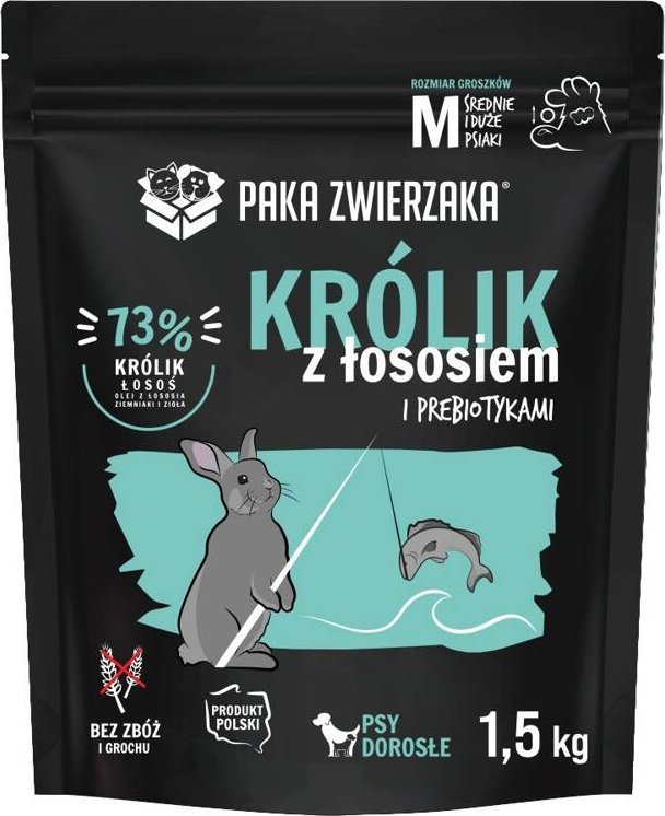Paka Zwierzaka Paka Zwierzaka - Seventh heaven - Królik z łososiem 1,5kg