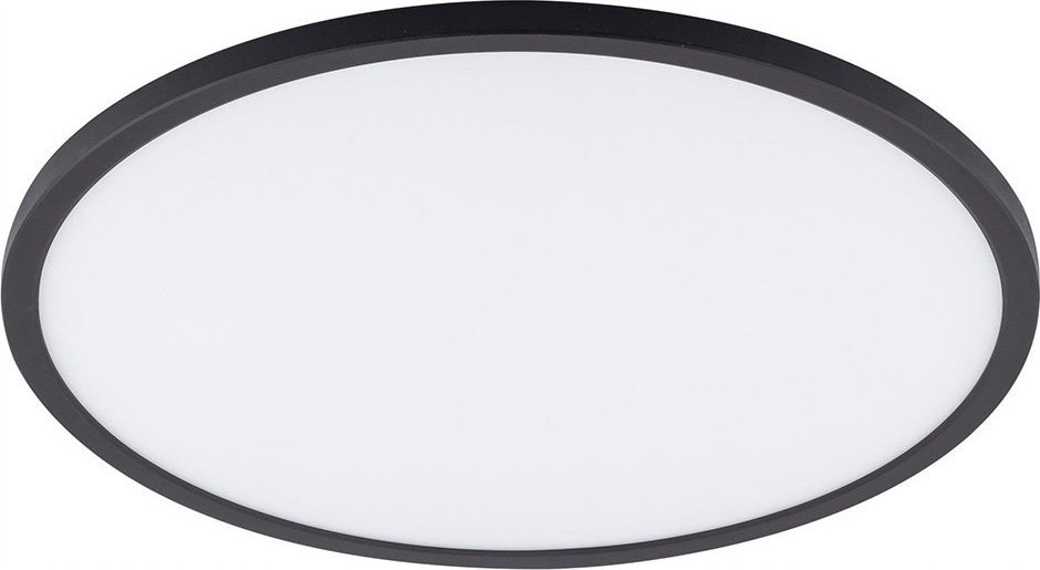 Lampa sufitowa TK Lighting TK Lighting Aqua Black Medium 6903 plafon lampa sufitowa koło z przełącznikiem na obudowie 1x36W LED 3000/4000/6500K czarny