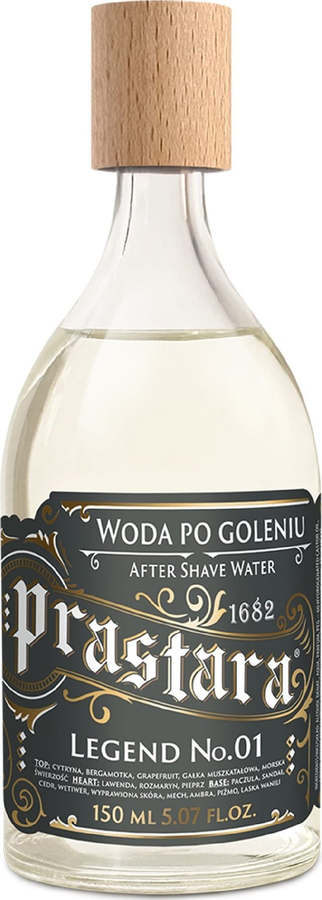 Miraculum PRASTARA Woda po goleniu LEGEND No.01 150 ml