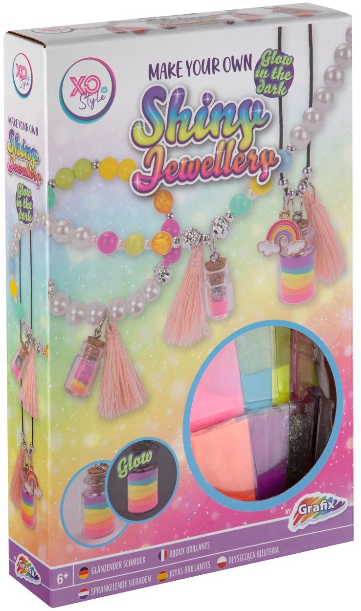 Błyszczący Zestaw Biżuterii - Świeci w ciemności