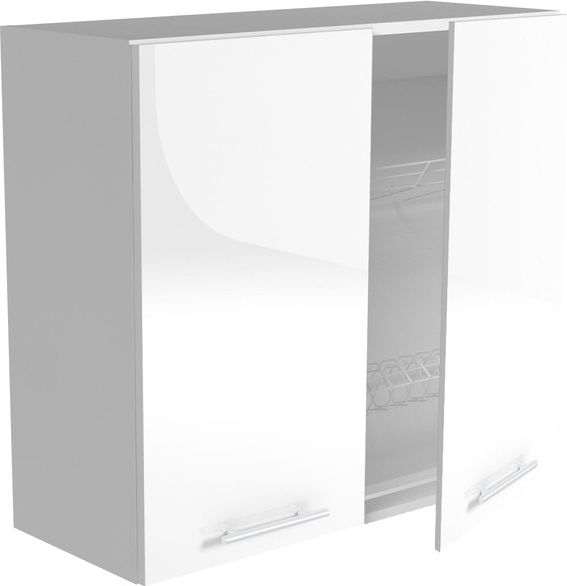 Halmar VENTO GC-80/72 szafka górna z ociekaczem, front: biały