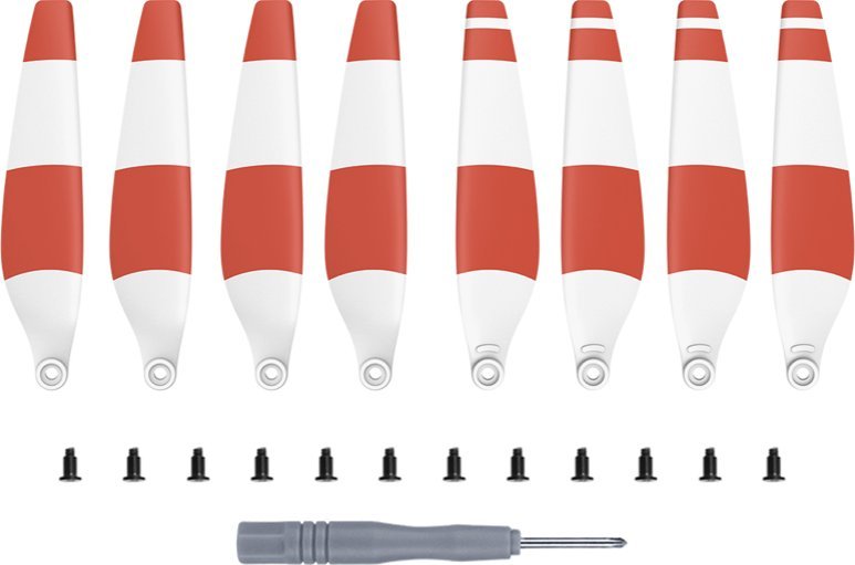 SunnyLife ŚMIGŁA DO DRONA DJI MINI 3 - 8 SZTUK RED 6030F3