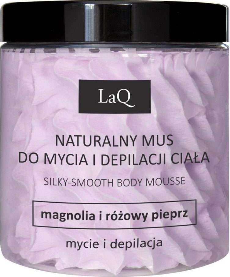 LaQ LaQ Kicia Magnolia mus do mycia i depilacji ciała Magnolia i Różowy Pieprz 250ml