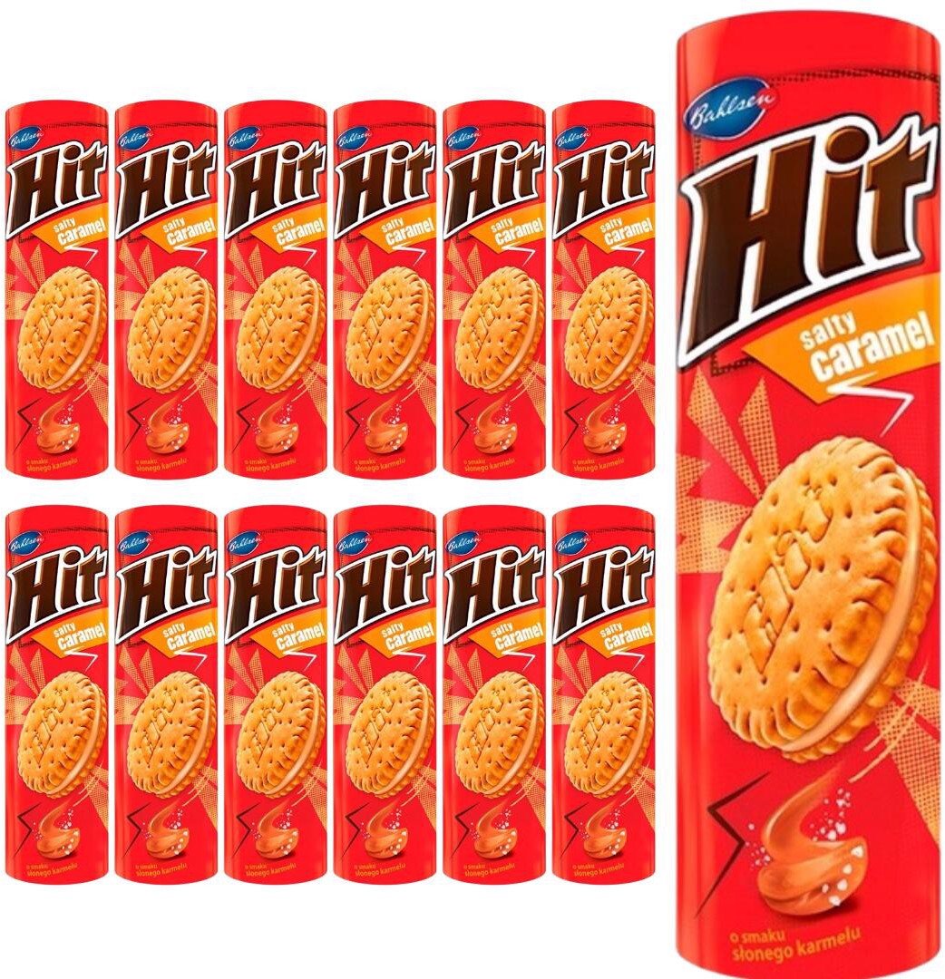 Hit Markizy o smaku słonego karmelu 220 g x 12 sztuk