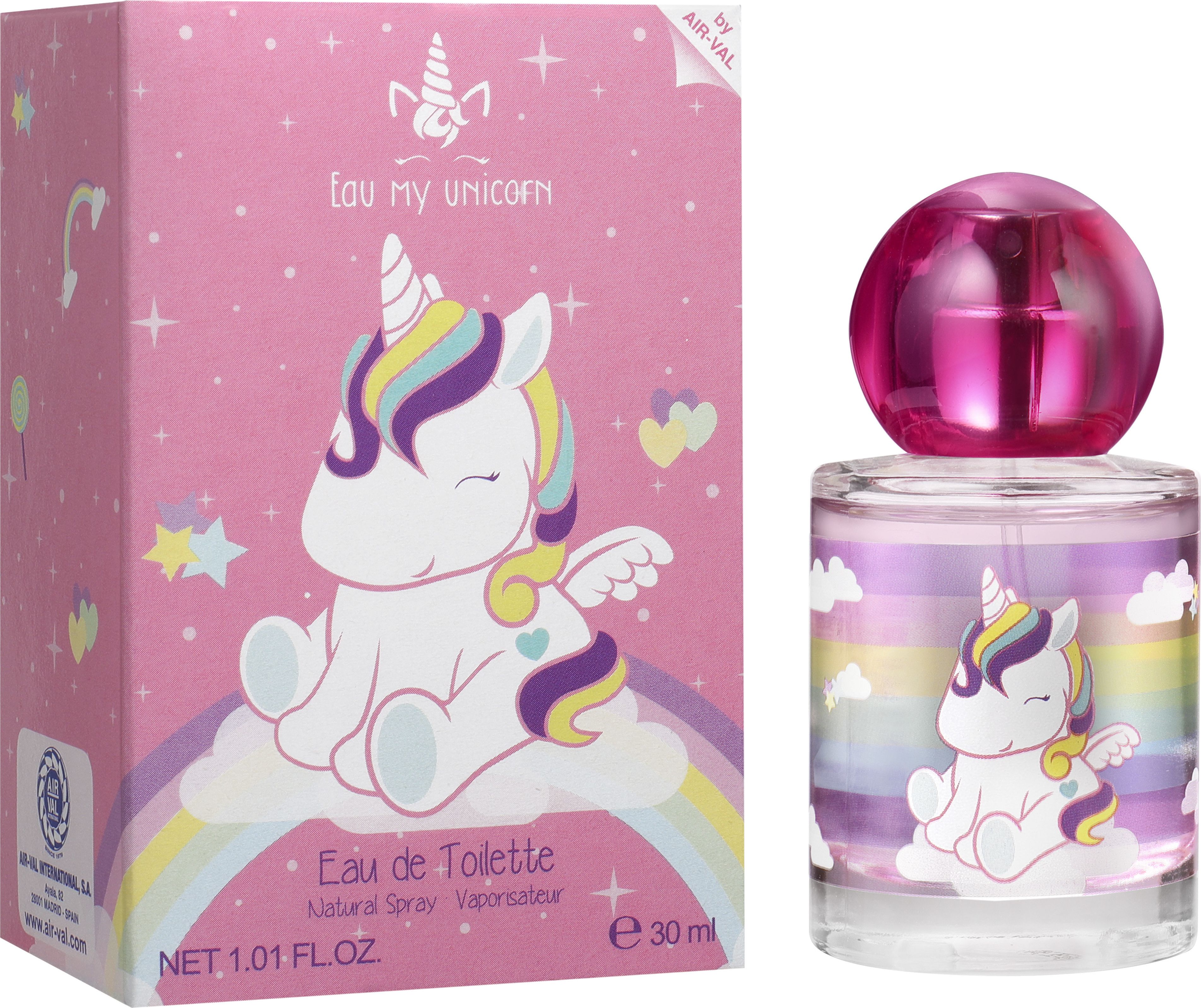 Air-Val Tualetinis vanduo Eau My Unicorn EDT mergaitėms 30 ml
