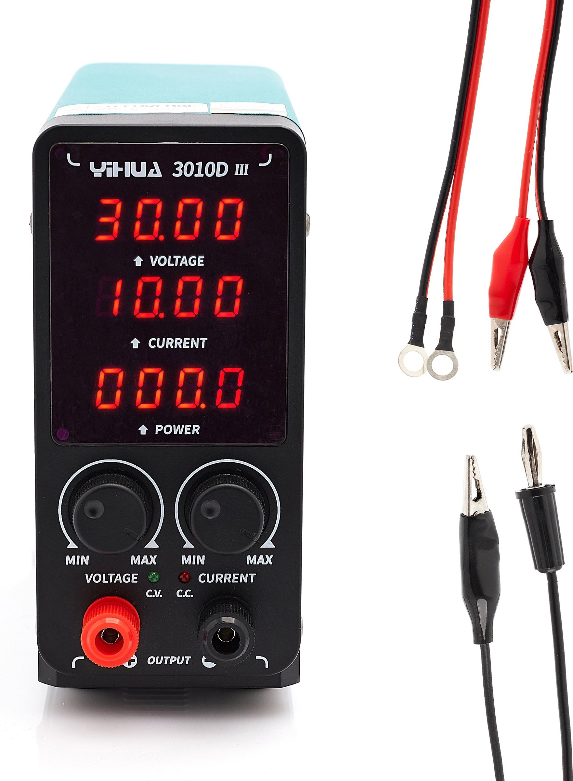 Techrebal ZASILACZ LABORATORYJNY YIHUA 3010D-III KROKODYLKI