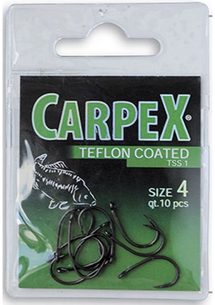Carpex Haczyk Teflon Super Strong 1, r. 1 (10 szt.) (02-C-TSS1-001)