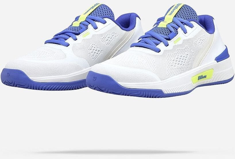 Netex WILSON tenisowy obuwie damskie INTRIGUE PRO White / Amparo Blue / Safety Yellow WRS336700E070 (0097512909785)