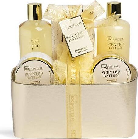 DUŻY ZESTAW PREZENTOWY DZIEŃ KOBIET DO KĄPIELI CIAŁA KOSMETYKI MANDARYNKA