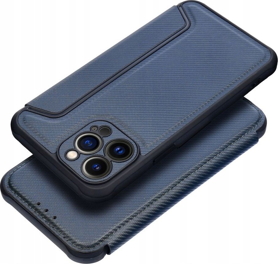 OEM Kabura RAZOR Book do IPHONE 16 Plus niebieski